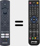 Replacement remote control for ALD187R-4