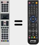 Replacement remote control for R/C A49130 (30092061)