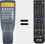 Replacement remote control for RAV4 (VV486400)