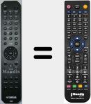 Replacement remote control for RAX30 (ZG936300)