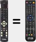 Replacement remote control for RAV211 (V4297700)