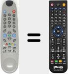 Replacement remote control for 12.5
