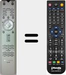 Replacement remote control for RC001PM (00MZK340J0020)