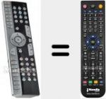 Replacement remote control for 40029057