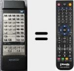 Replacement remote control for RC1001