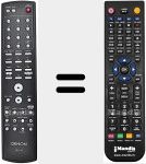 Replacement remote control for RC-1127 (943307007900D)