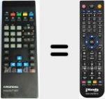 Replacement remote control for telepilot 663