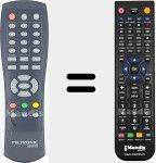 Replacement remote control for 060676