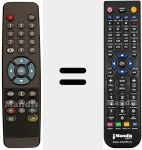 Replacement remote control for REMCON421