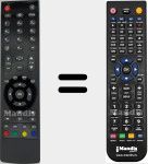 Replacement remote control for RC2712 (30073061)