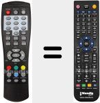 Replacement remote control for REMCON868