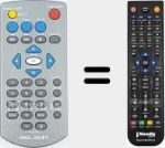 Replacement remote control for BS130806