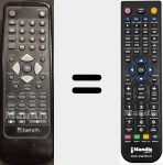 Replacement remote control for KH6777