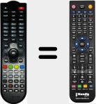 Replacement remote control for DC-M62