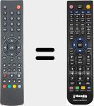 Replacement remote control for EFB 002