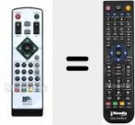 Replacement remote control for EasyHomeTDT