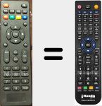 Replacement remote control for GN-M4 MINI