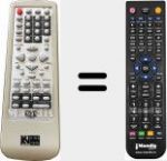 Replacement remote control for QH 3554-1 (38BSKVDX2)