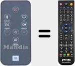 Replacement remote control for Boost TV