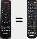 Replacement remote control for 441662 (Terbox HD)
