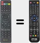 Replacement remote control for Mini