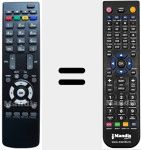 Replacement remote control for RC2900 (30067687)