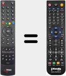 Replacement remote control for RG401