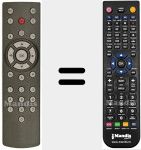 Replacement remote control for REMCON1323