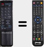 Replacement remote control for V-BOX II