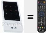 Replacement remote control for AKB73657603