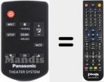 Replacement remote control for N2QAYC000122