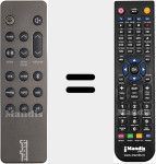 Replacement remote control for NUPRO XS