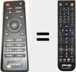 Replacement remote control for SSB 60 A1