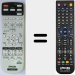 Replacement remote control for 1582270