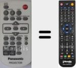 Replacement remote control for 6451058157