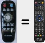 Replacement remote control for DJ96-00114G