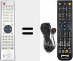 Replacement remote control for POP003