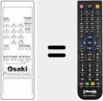 Replacement remote control for P147R