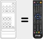 Replacement remote control for 105045H