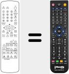 Replacement remote control for RM 07201