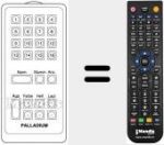 Replacement remote control for 3405 / 7110.96