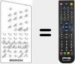Replacement remote control for 517.99.1011