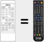 Replacement remote control for 6142-05204