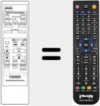 Replacement remote control for 6210051122