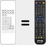 Replacement remote control for A510871