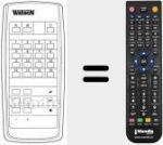 Replacement remote control for 8668812231