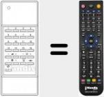 Replacement remote control for 98732 A