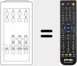 Replacement remote control for A508230