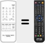 Replacement remote control for CT 7