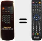 Replacement remote control for ESR 400